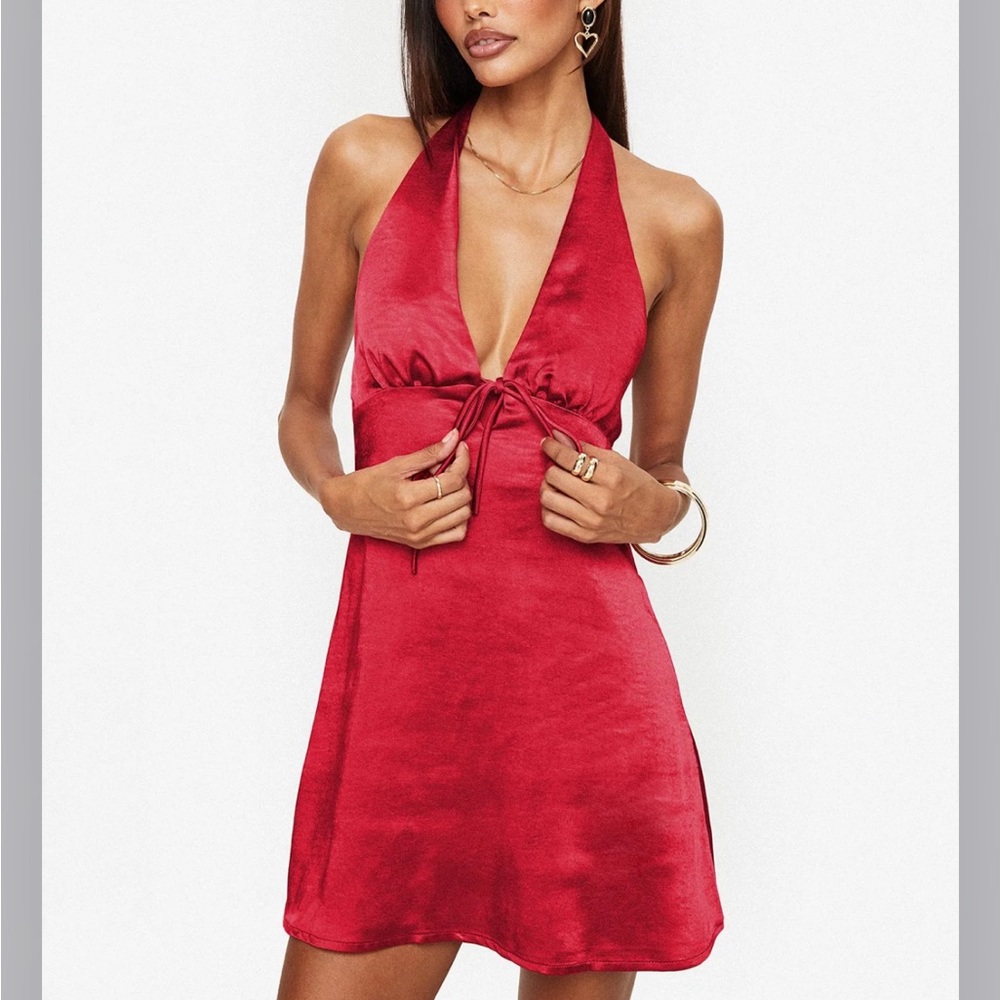 Princess Polly red cocktail dress! Worn once!